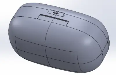 TWS内置耳机充电仓