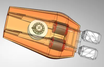 水下的小潜艇结构