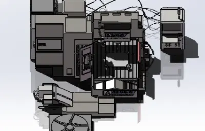 龙门铣加工机床