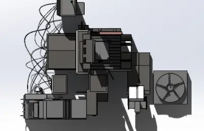 龙门铣加工机床