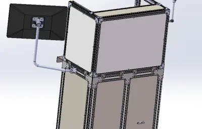 测量框架焊接夹具