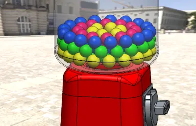糖果子弹机 糖果扭蛋机