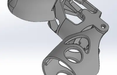 仿生手指,三个姿态