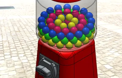 糖果子弹机 糖果扭蛋机