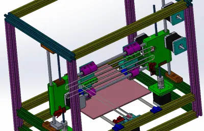 框架式3d打印机