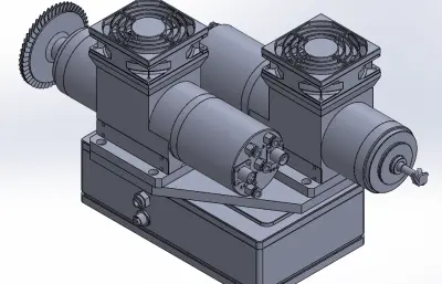 恒力打磨双电主轴