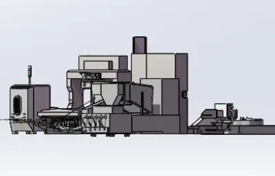 龙门铣加工机床