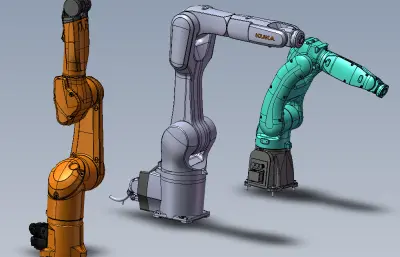 三种六自由度机械臂