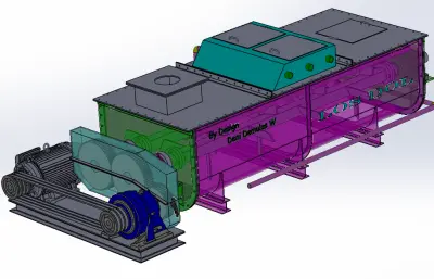 混合搅拌机设计