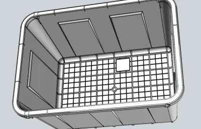储物箱 塑料筐产品设计