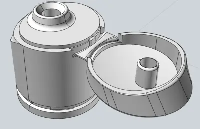 洗洁精盖子产品设计