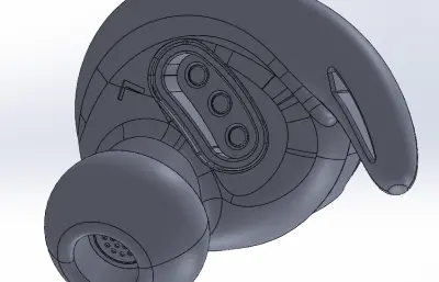 TWS内置单耳蜗耳机