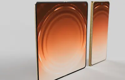 OPPO Find N6手机C4D,Keyshot模型(网盘下载)