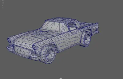 赛车汽车 狂野跑车 卡通汽车