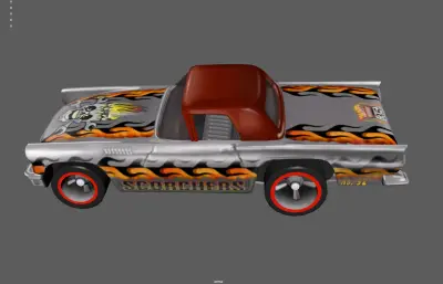 赛车汽车 狂野跑车 卡通汽车