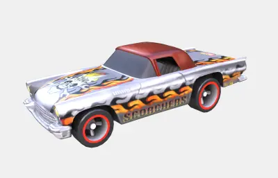 赛车汽车 狂野跑车 卡通汽车