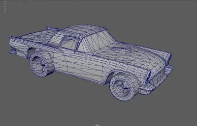赛车汽车 狂野跑车 卡通汽车