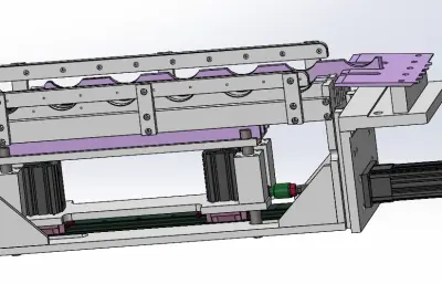 圆棒依次进给机构
