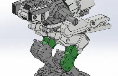 Cancer Mech.巨蟹机甲造型