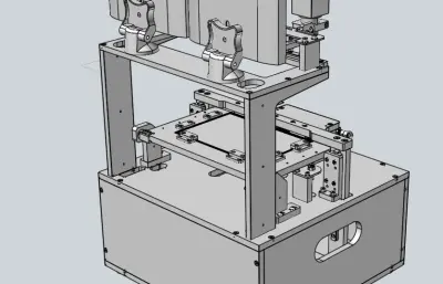 PCB绑定前测试，高清CCD对位压接点灯