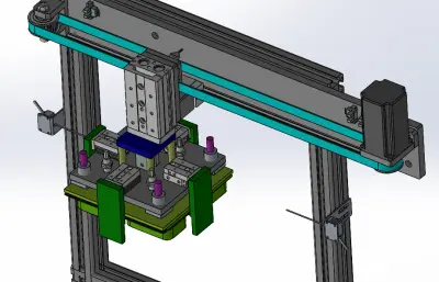 餐盒自动搬运移栽机构