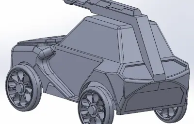 自行火炮玩具模型