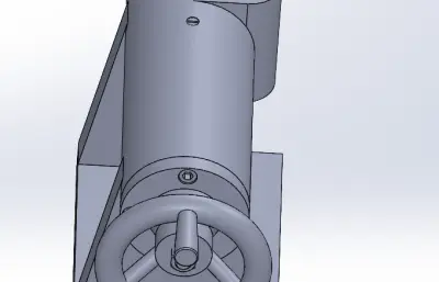 车床尾座自动进给钻镗轴孔