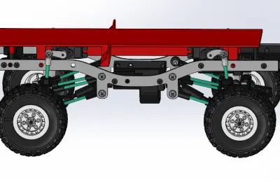 1比16自动调平悬架越野遥控车