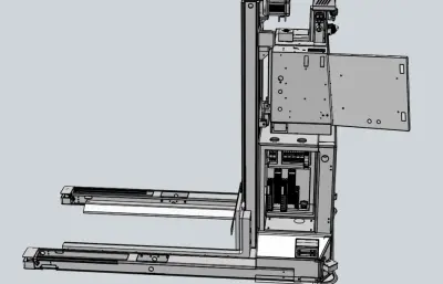 叉车AGV支持激光导航技术