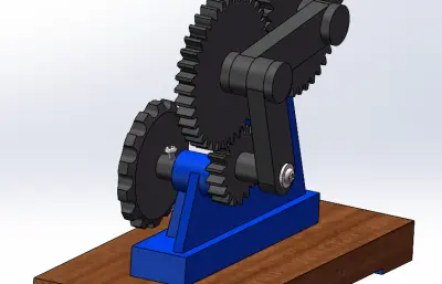 齿轮连杆运动机构