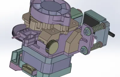 3D打印机挤出机构