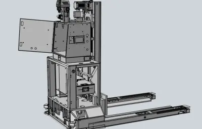 叉车AGV支持激光导航技术