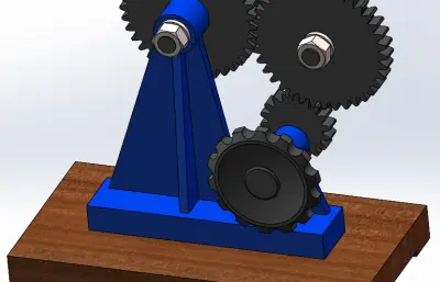 齿轮连杆运动机构