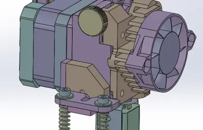 3D打印机挤出机构