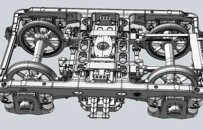 TR22型火车转向架