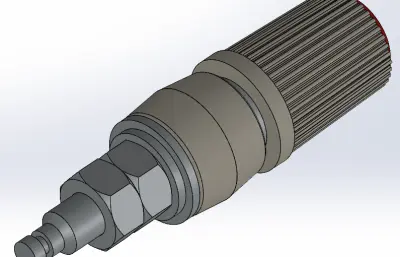 测试接线柱焊接插头连接器