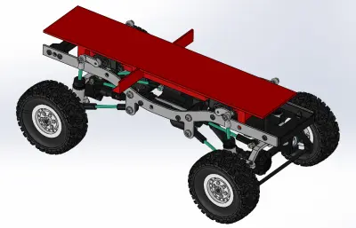 1比16自动调平悬架越野遥控车