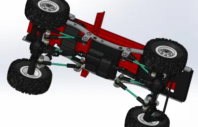 1比16自动调平悬架越野遥控车