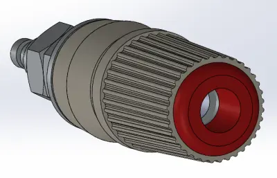 测试接线柱焊接插头连接器