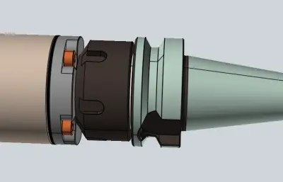 CNC BT30旋转拉刀