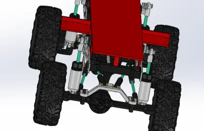 1比16自动调平悬架越野遥控车