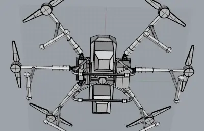 大型救援无人机 消防无人机