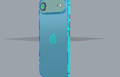 苹果17 iPhone air手机外观