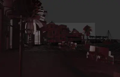 沙漠港口 中东城市+港口