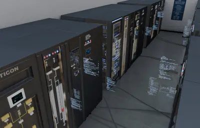 AI人工智能服务器机房