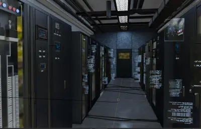 AI人工智能服务器机房