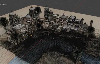 沙漠港口 中东城市+港口