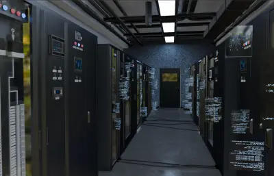 AI人工智能服务器机房