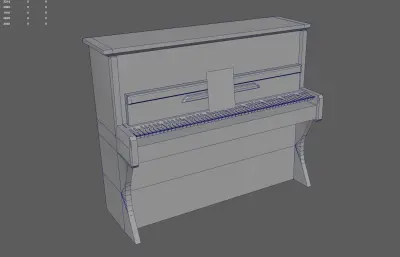 破旧钢琴 老式古董钢琴 复古钢琴