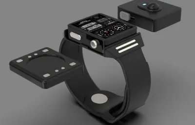 智能设备,老年人辅助设备,吃药提醒智能手环